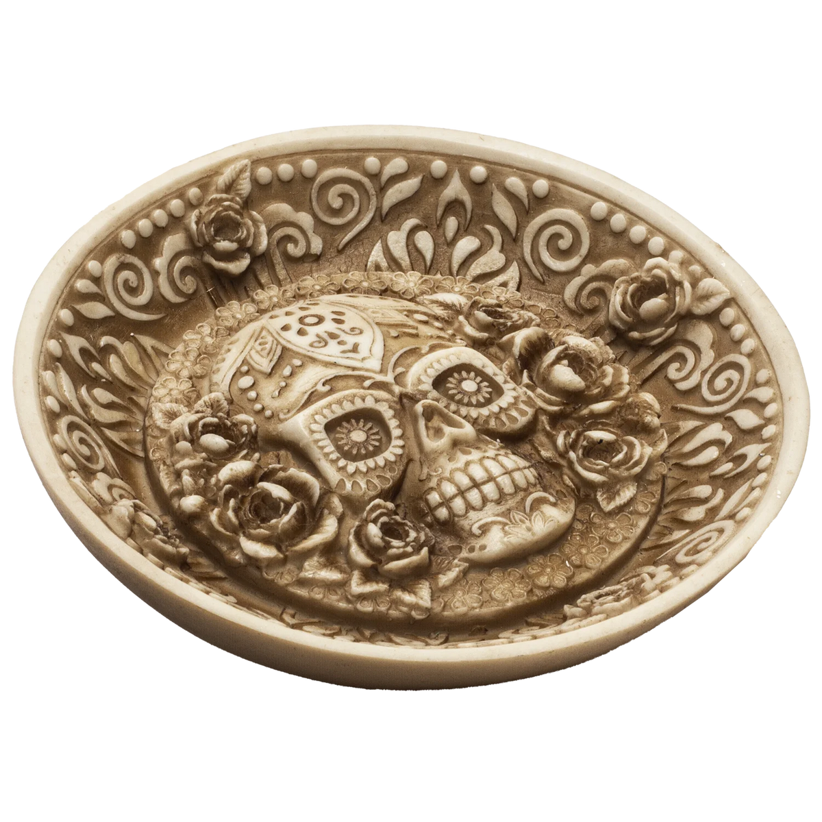 Incense Burner Resin Figurine Dish J107