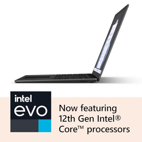 13.5" Touchscreen Laptop with 12th Gen Intel i5, 8GB RAM, 256GB SSD, Windows 11 Pro Black G796067