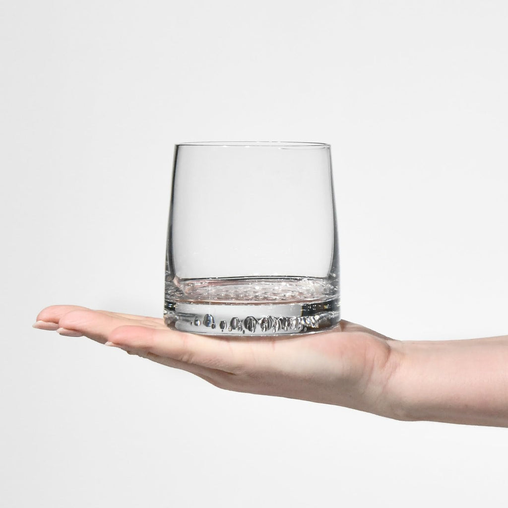 Whisky Glass Decanter Set with 32.1 oz Crystal Carafe and 6 Glasses G870