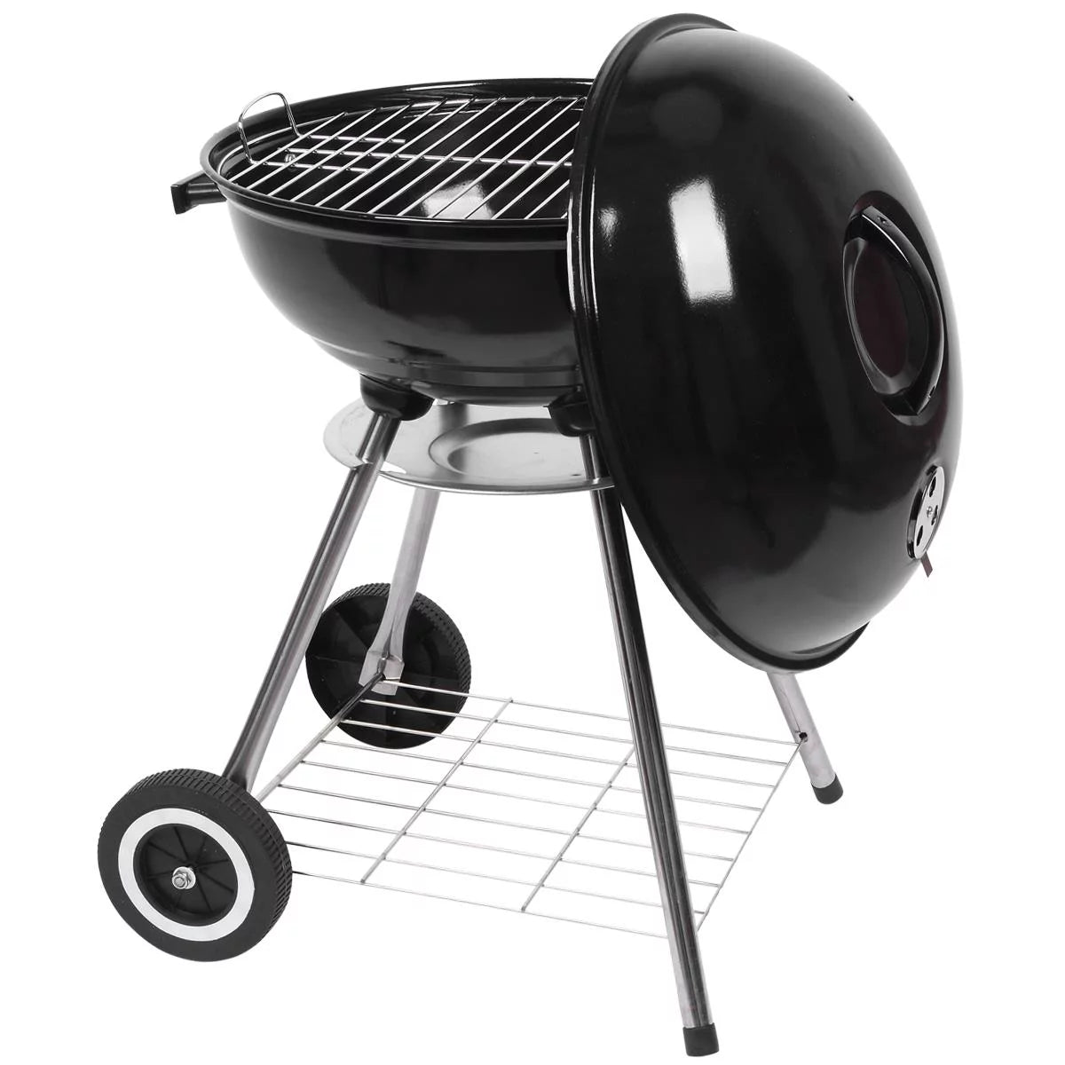 18" Portable Charcoal Grill with Wheels K41460