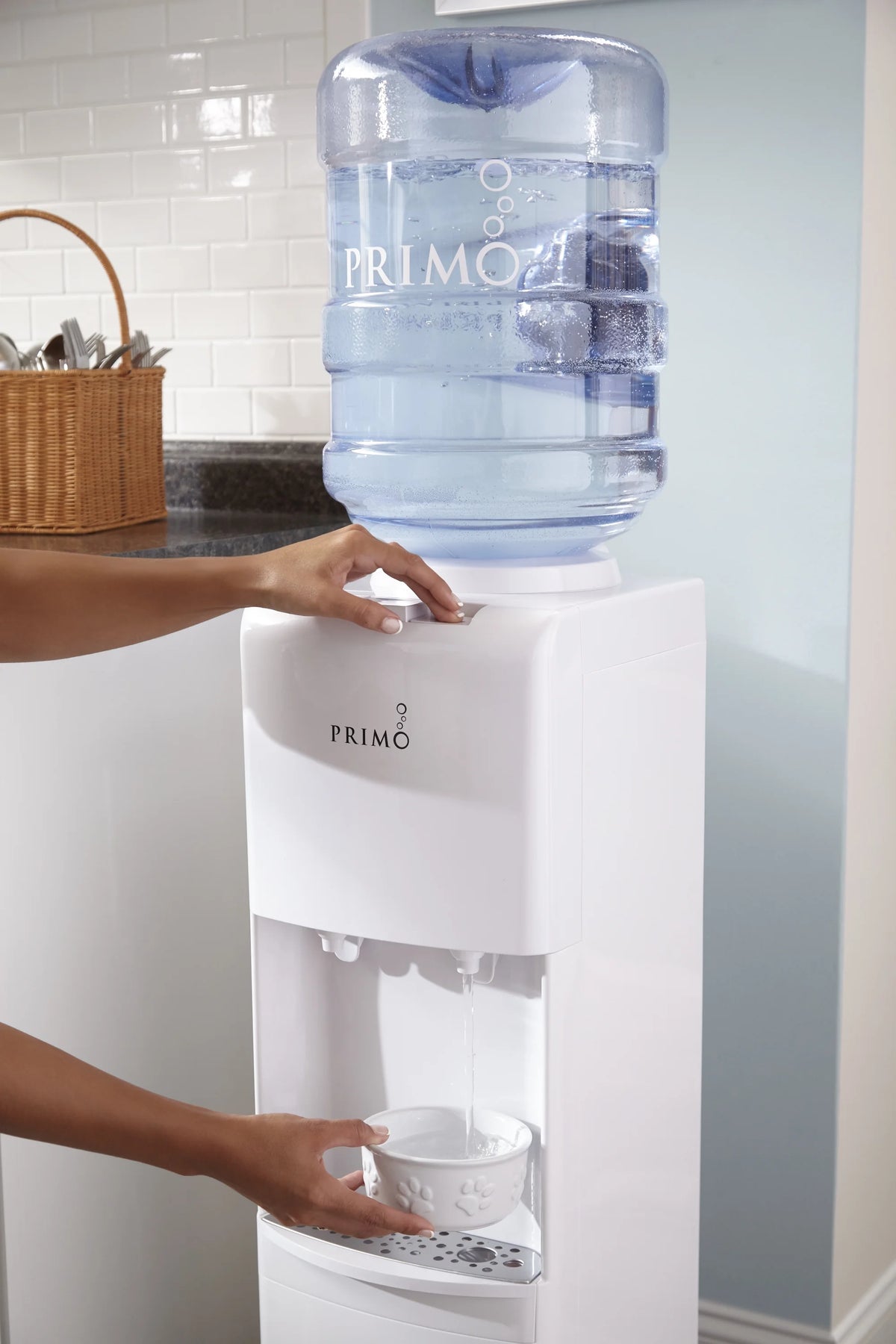 White Top Loading Hot/Cold Water Dispenser N641