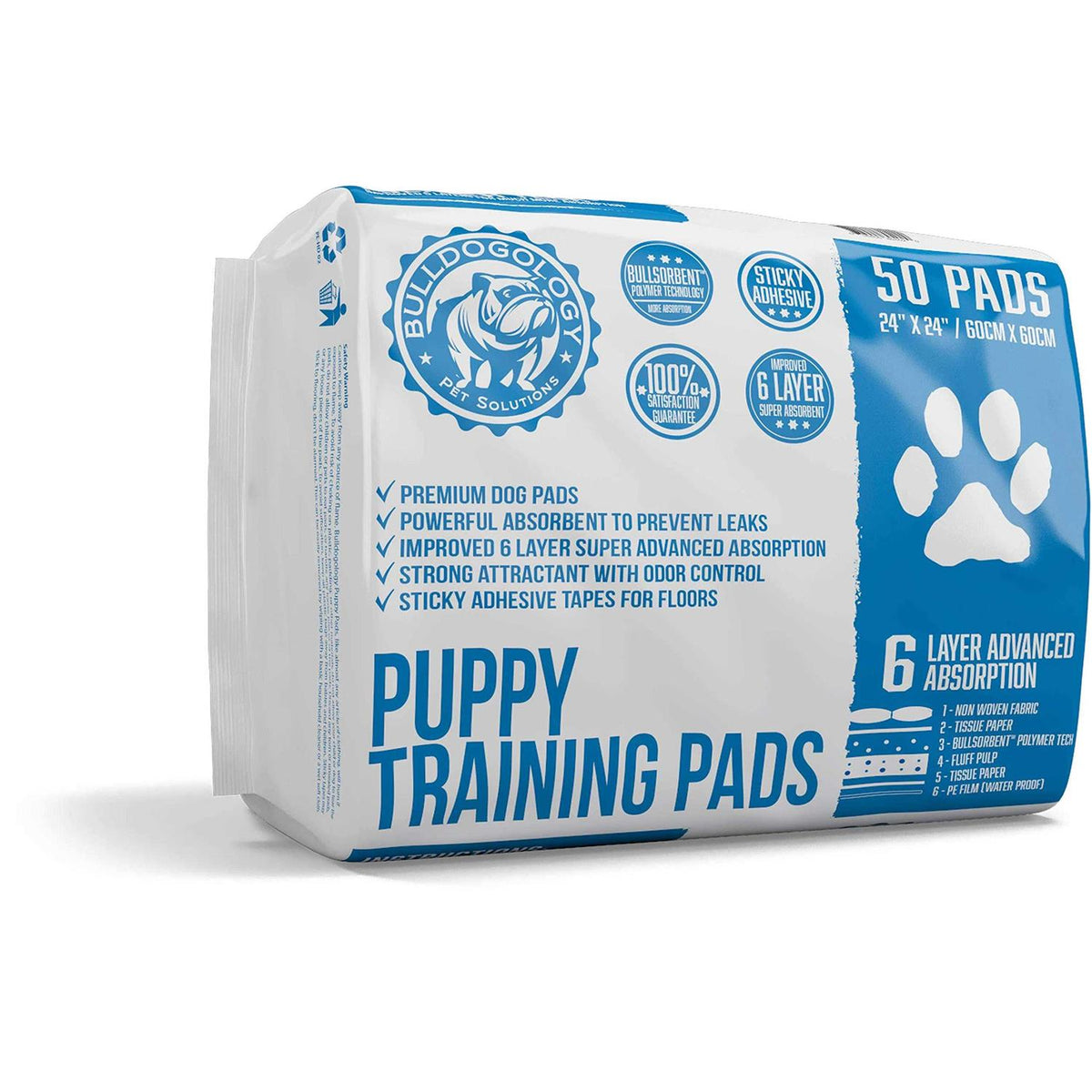 Large Dog Pee Pads with Adhesive Sticky Tape E56421