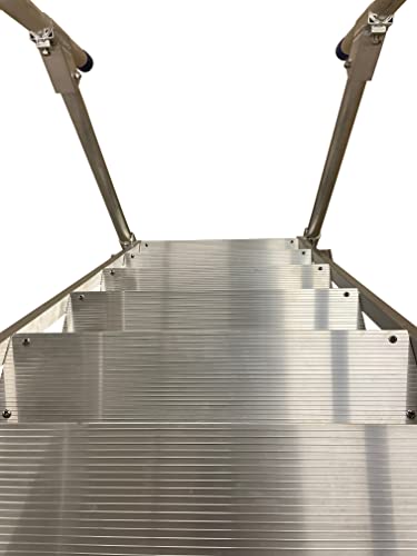 Aluminum Dock Stairs 2 Step with 1 Handrail B157