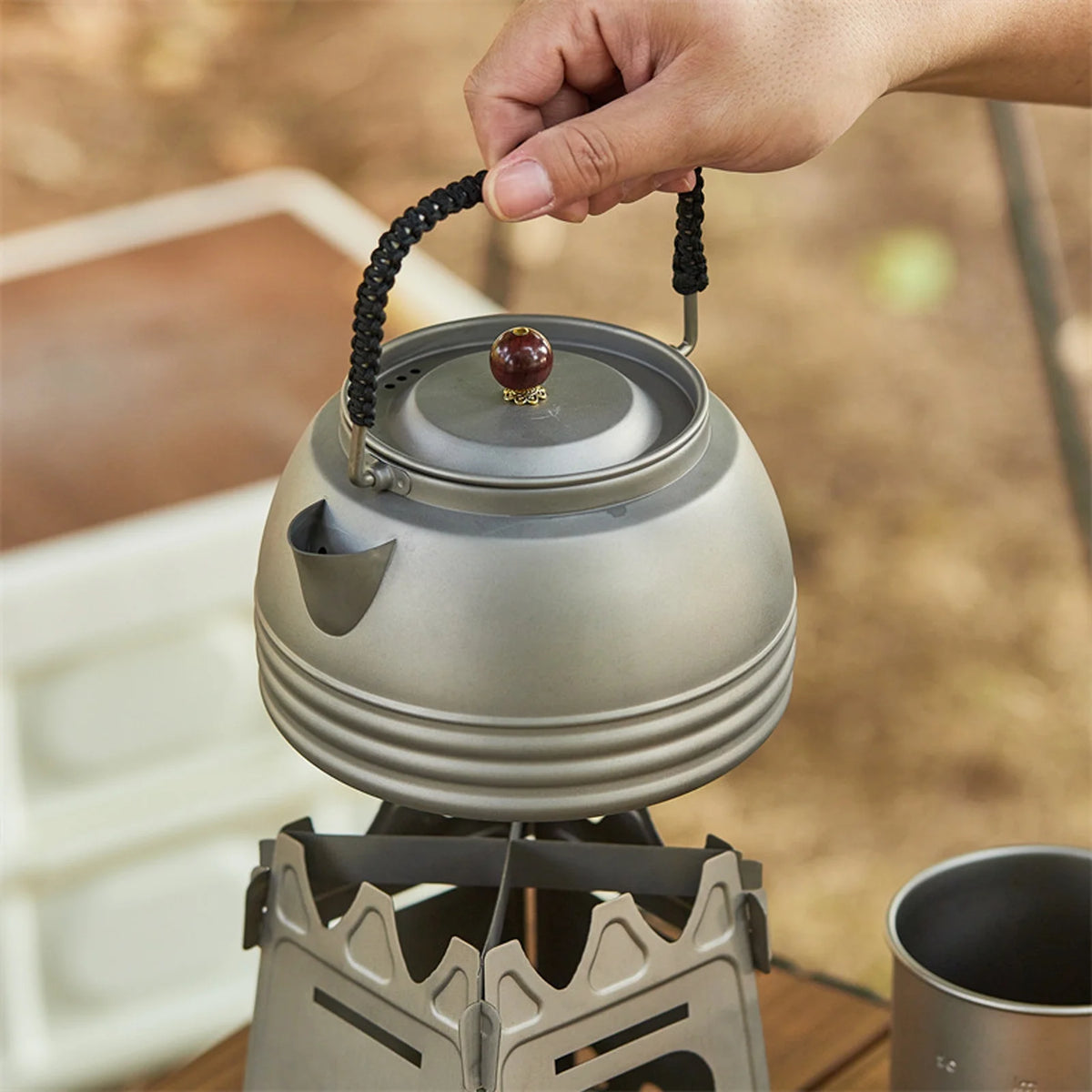 Camping Tea Coffee Pot G18837