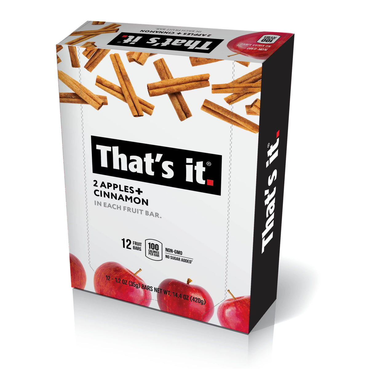 Apple Cinnamon Fruit Bar 12 Ct W418132