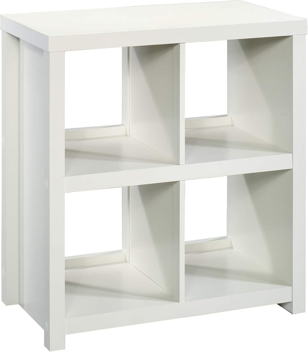 White 4-Cube Bookcase Z527364