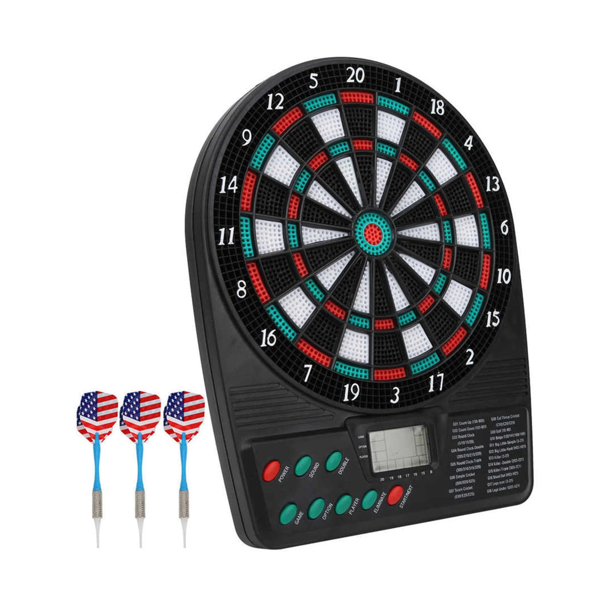 Electronic Dartboard Game Set with LCD Display F6050