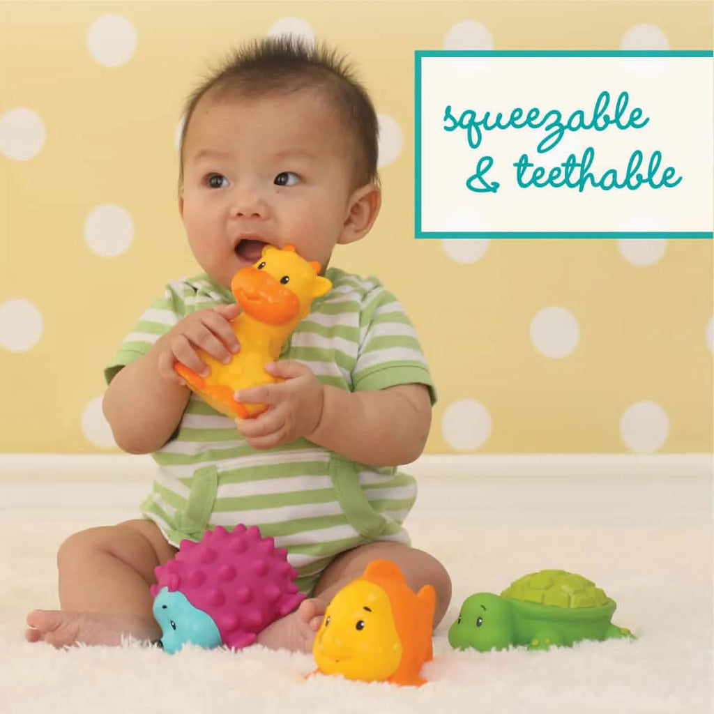 5-Piece Multicolor Bath Toys G833