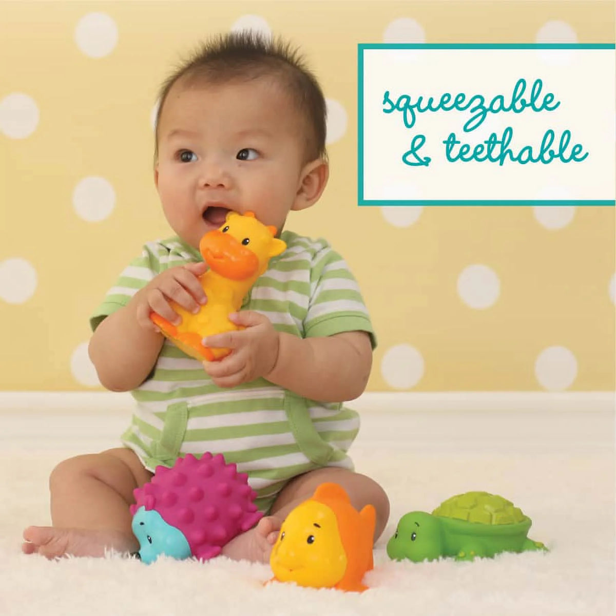 5-Piece Multicolor Bath Toys G833