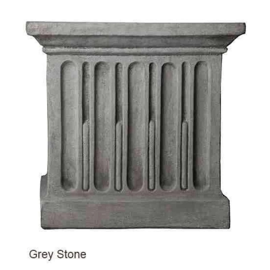 Aged Limestone Fluted Urn W873