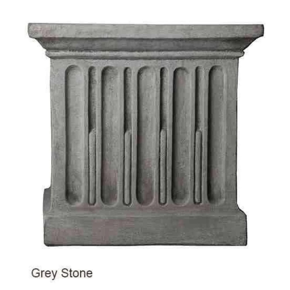 Aged Limestone Fluted Urn W873