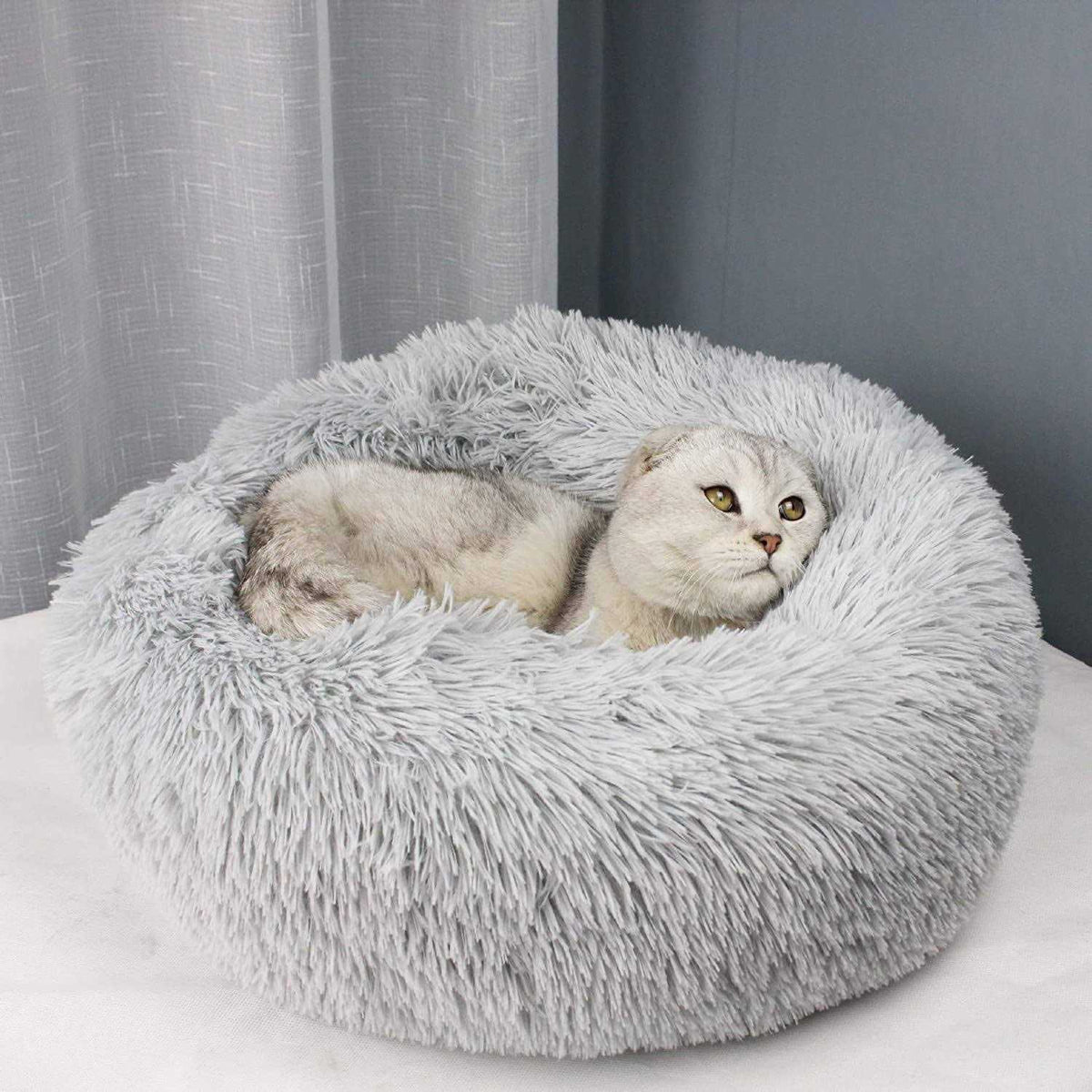 Soft Plush Round Pet Bed H64871