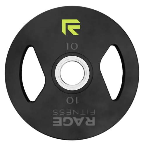 Rubber Coated Cast Iron Weight Plates with 2" Steel Insert P830