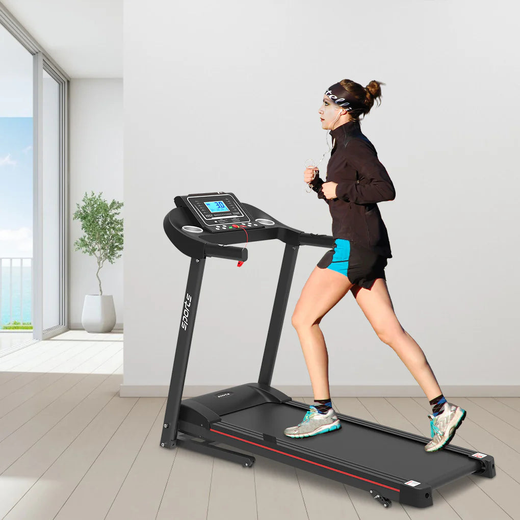 Foldable Treadmill with LCD Display K177