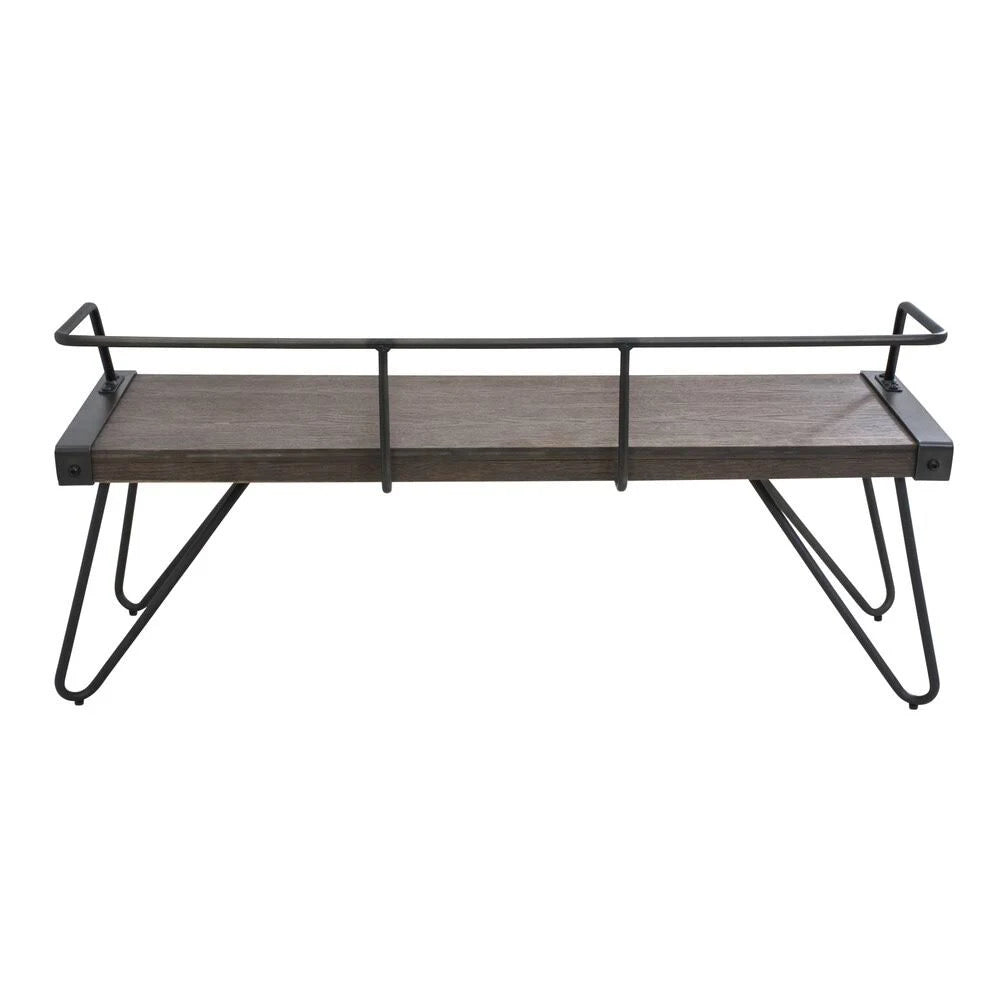Industrial Dining Entryway Bench I6196