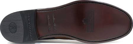 Navy/Brown Kidskin Leather Shoes D390435