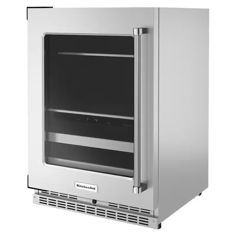 14-Bottle Beverage Cooler in Stainless Steel K96475