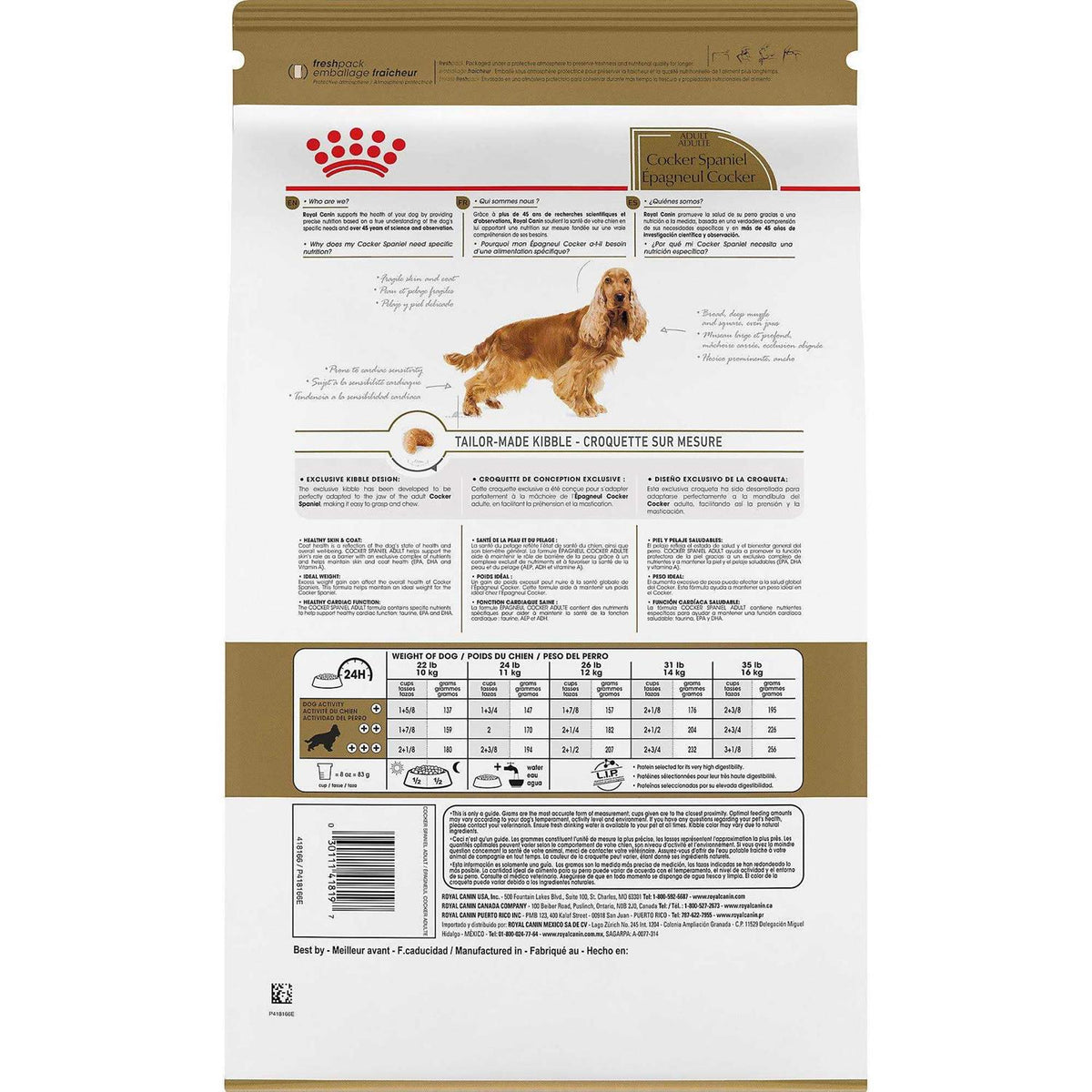 Adult Dry Dog Food K324281
