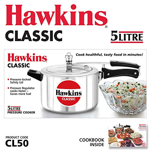 Aluminium 5 Litre Pressure Cooker O88623