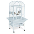 Small Pewter Bird Cage W2056