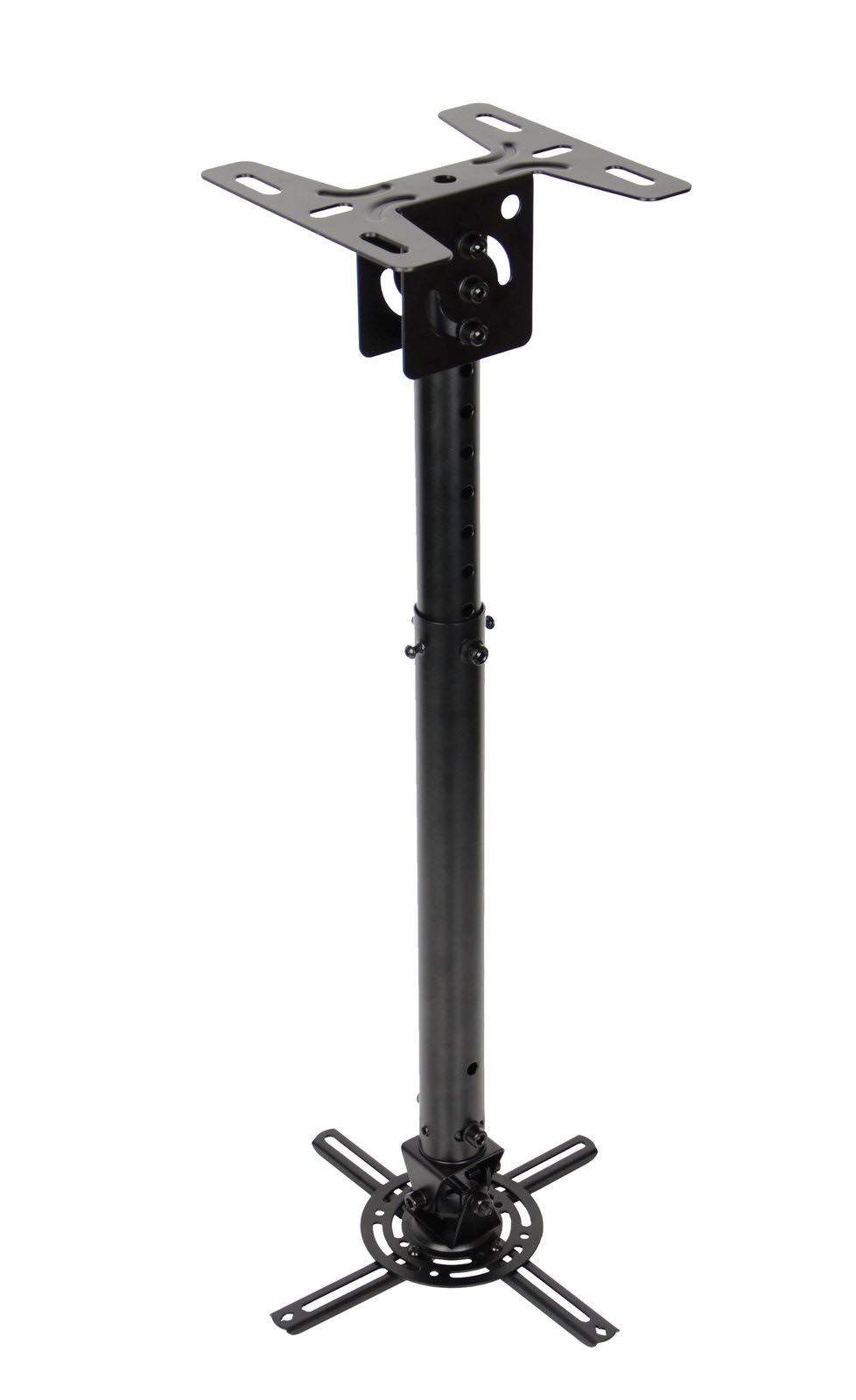 Black Universal Projector Ceiling Pole Mount V64420