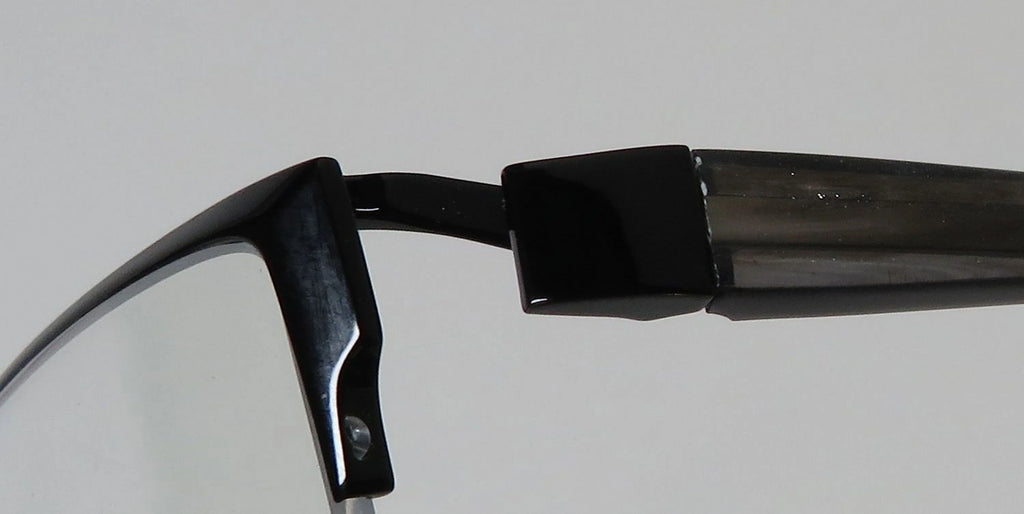 Titanium Half-Rim Eyeglass Frame B615