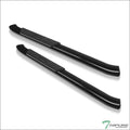 Oval Bent End Black Side Step Nerf Bars Running Boards A962580