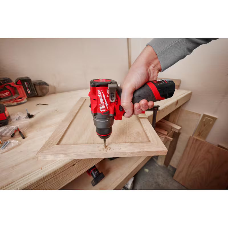 12-Volt Li-Ion Brushless Cordless Hammer Drill and Impact Driver Combo Kit with 3/8 in. Ratchet O410310