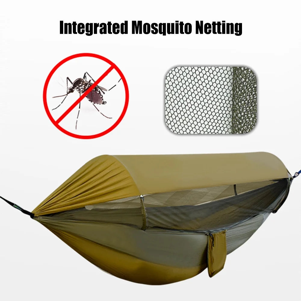 Waterproof Portable Hammock with Mosquito Net A426