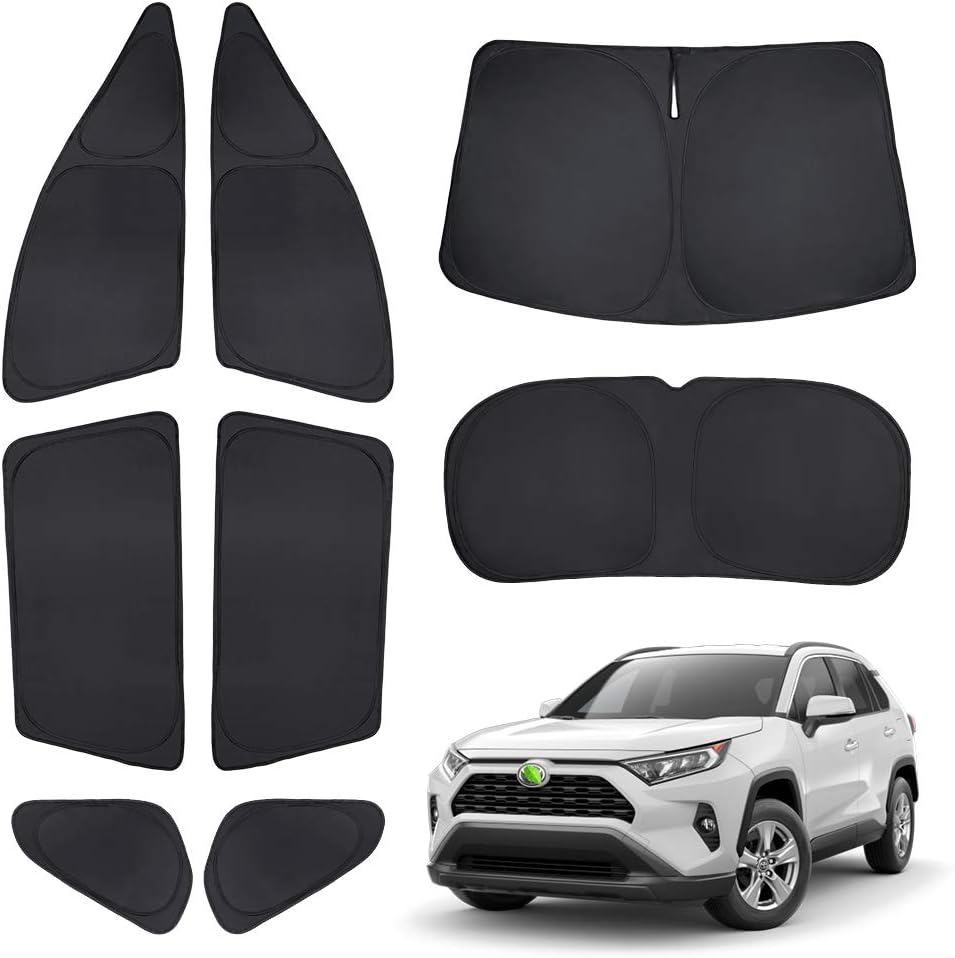 Car Window Sunshade Full Set for Toyota RAV4 2019-2022, Pack of 2 D319735
