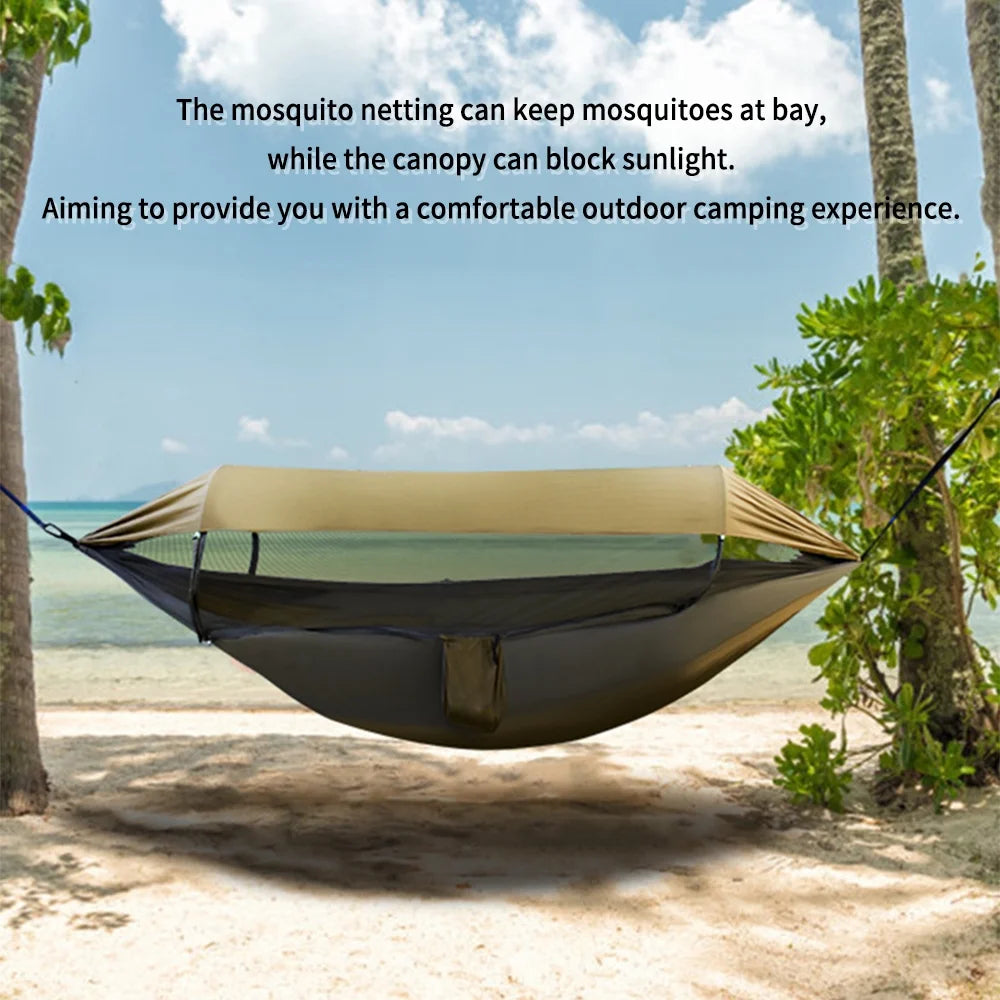 Waterproof Portable Hammock with Mosquito Net A426