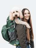 Green Dog Carrier Backpack F302546