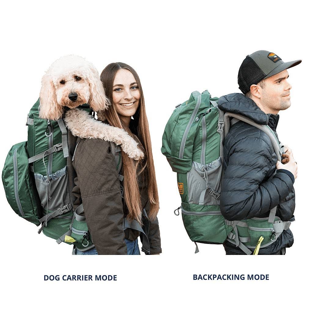 Green Dog Carrier Backpack F302546
