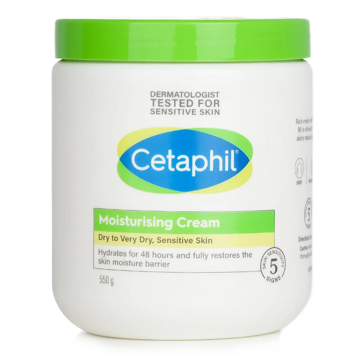Cetaphil Moisturising Cream 550g Z651