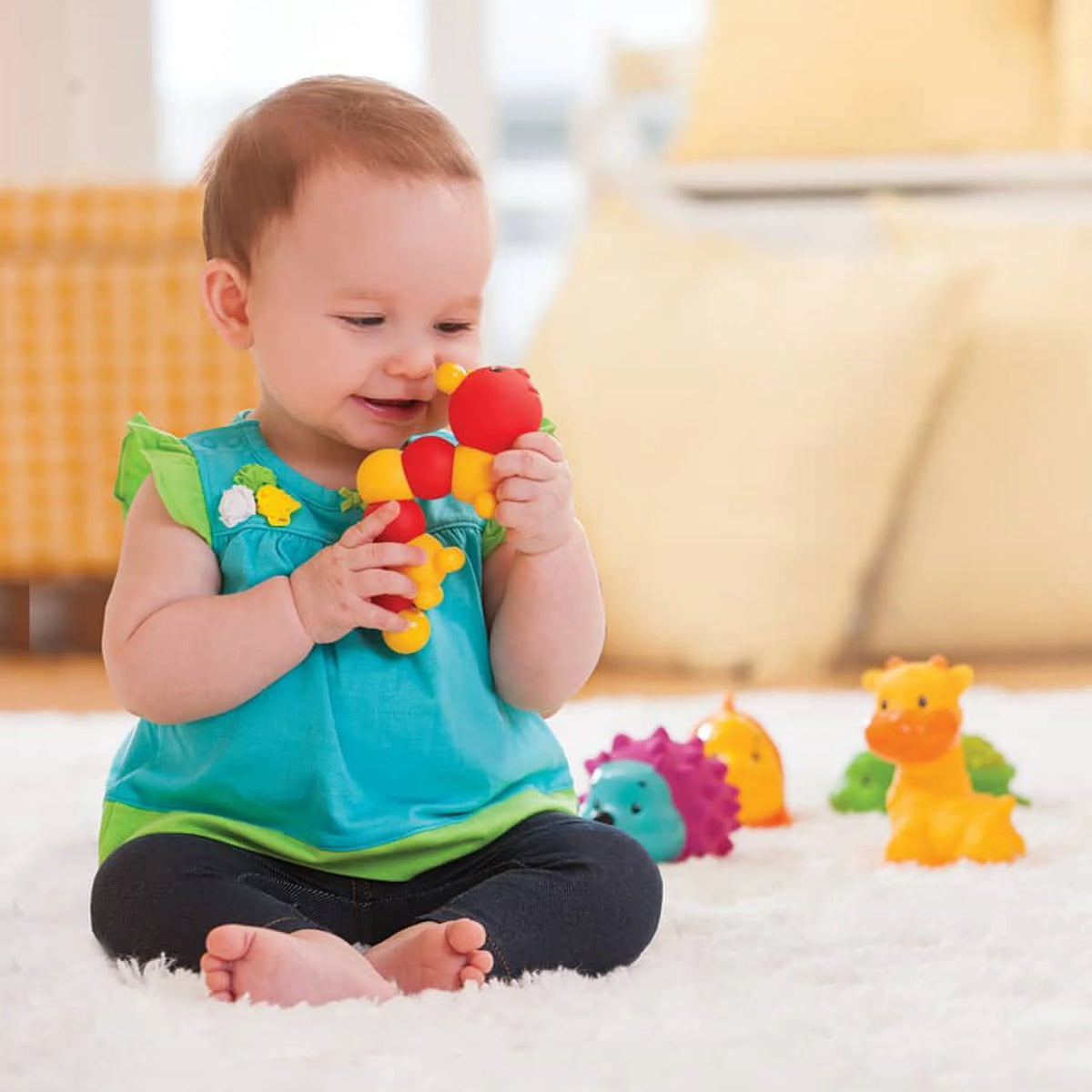 5-Piece Multicolor Bath Toys G833