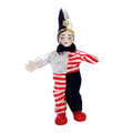 Clown Doll Harlequin Doll Antique Doll Collections Toy, 9.84'' Movable Joint Jester Doll V689122