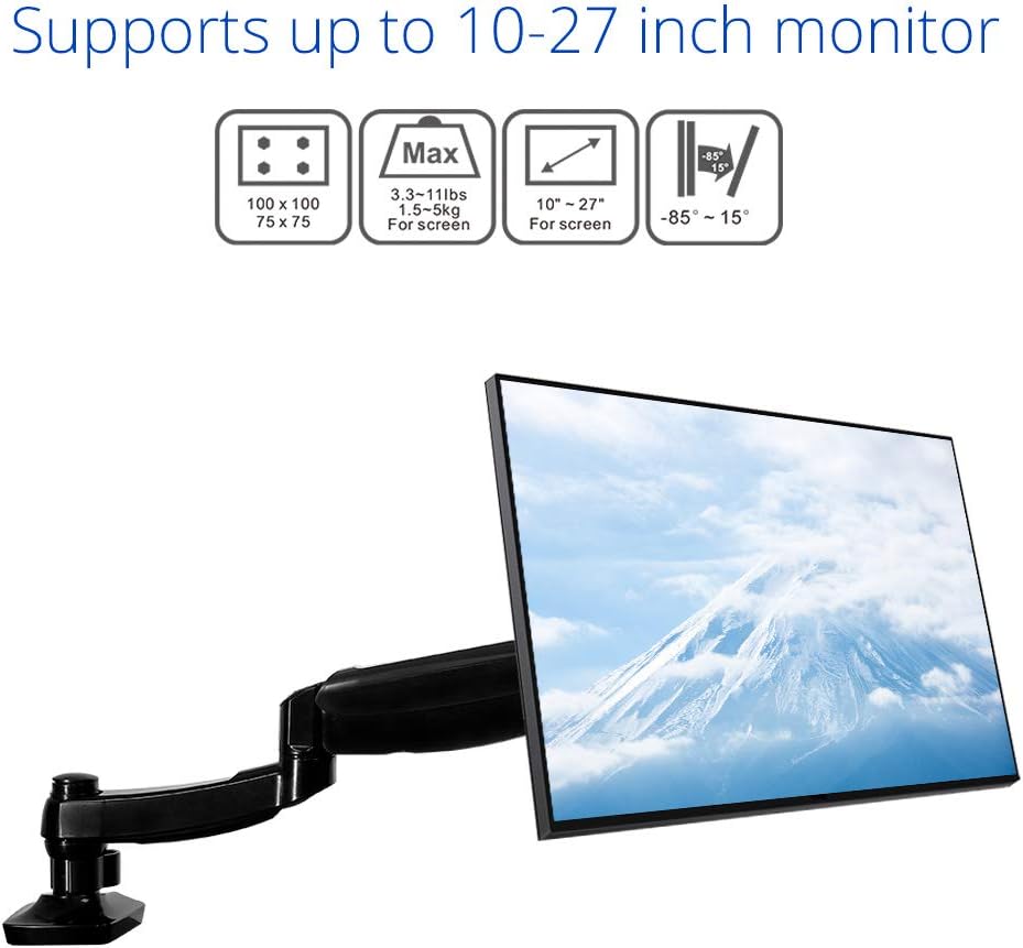 2 in 1 Desk Laptop Monitor Mounts J806