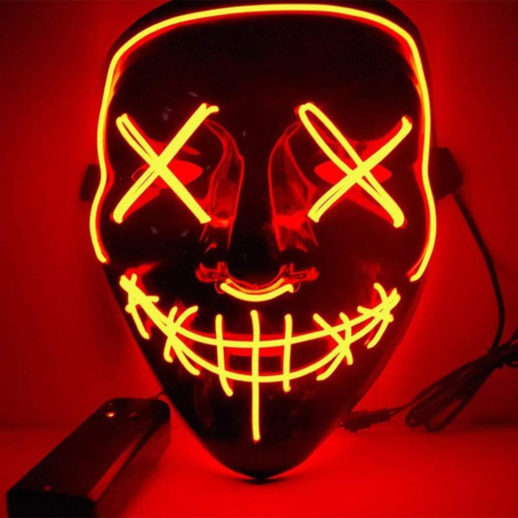 Scary LED Halloween Mask J59574
