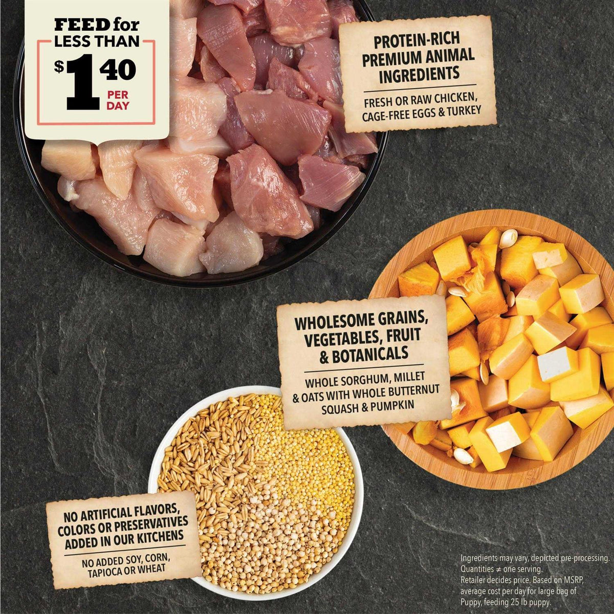 Dry Dog Food L658