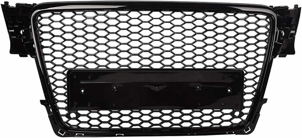 Gloss Black Front Mesh Grille for Audi A4 Sedan U779