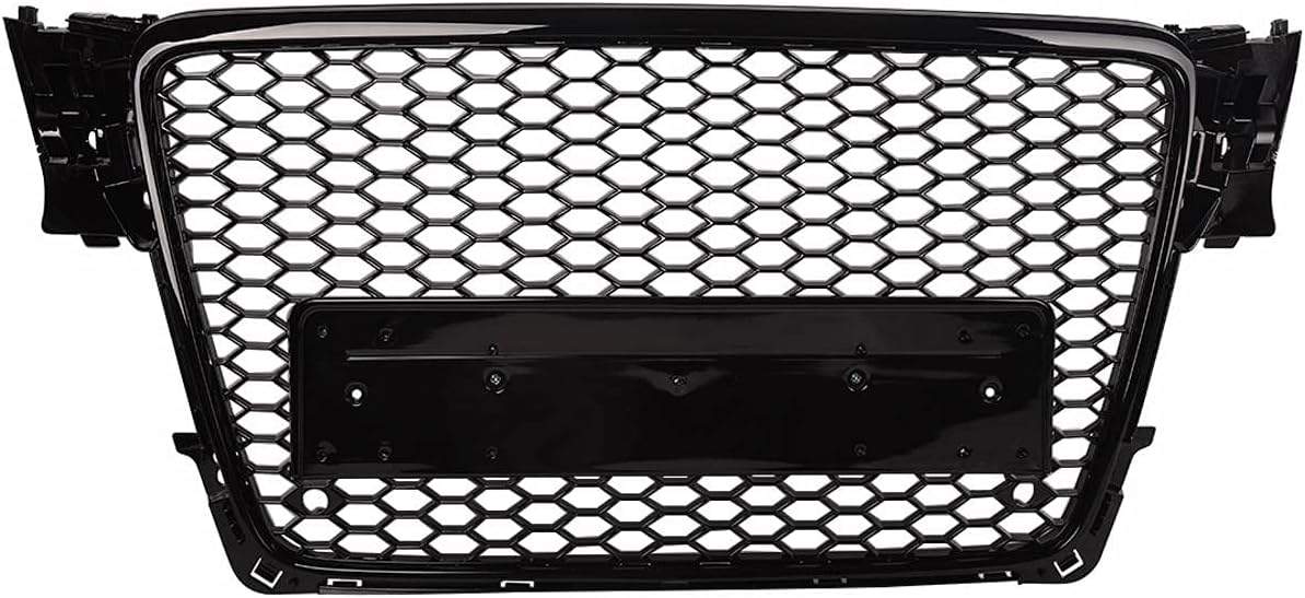 Gloss Black Front Mesh Grille for Audi A4 Sedan U779