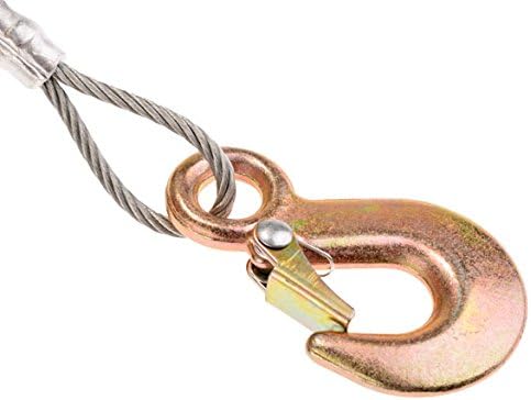600lb Heavy Duty Hand Winch, 27-Foot Cable, Pack of 2 W9442