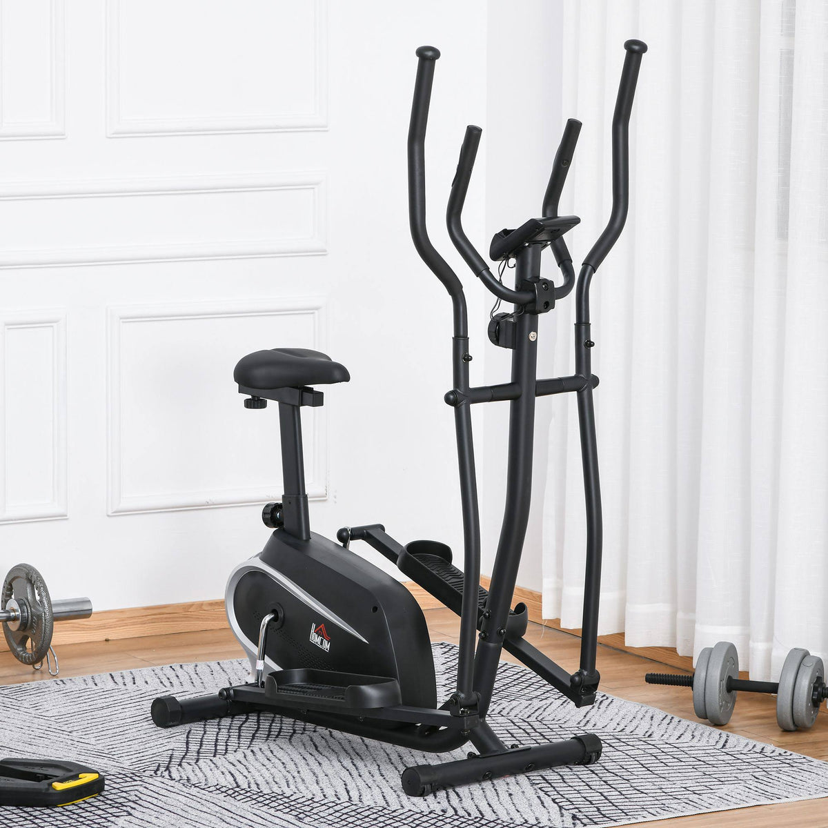 Magnetic Elliptical Cross Trainer with Flywheel & LCD B83717