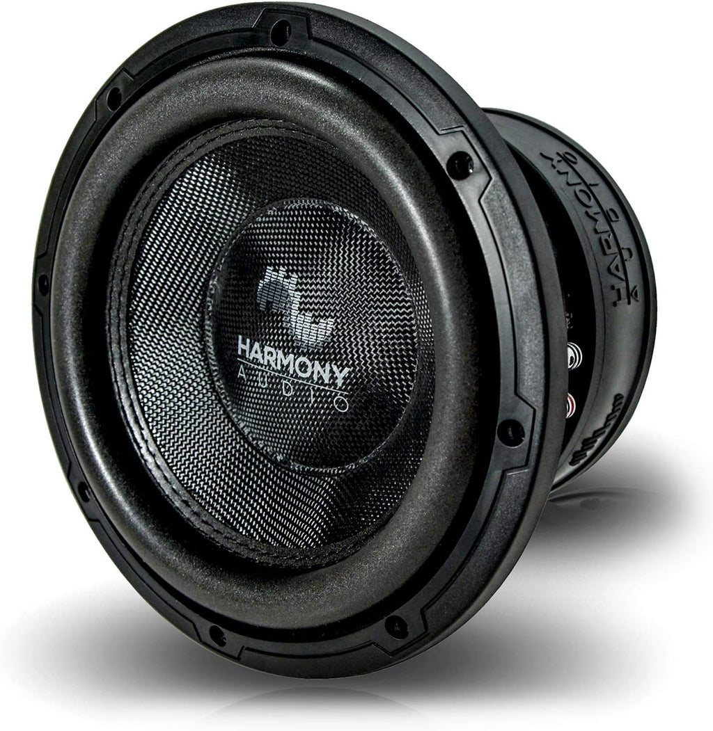 2 Car Subwoofer Bundle with Amplifier & Amp Kit V646