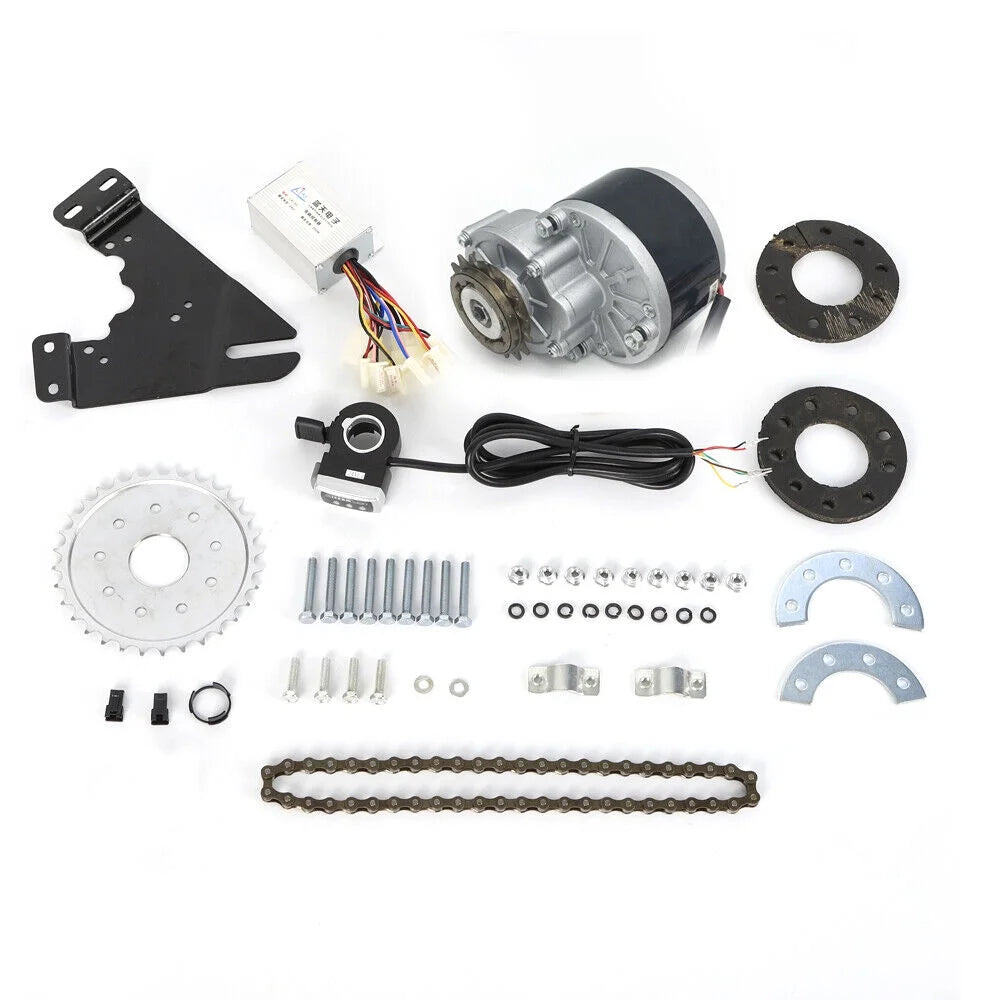 24V 250W Electric Bicycle Conversion Kit Left Chain Drive with Freewheel F5875