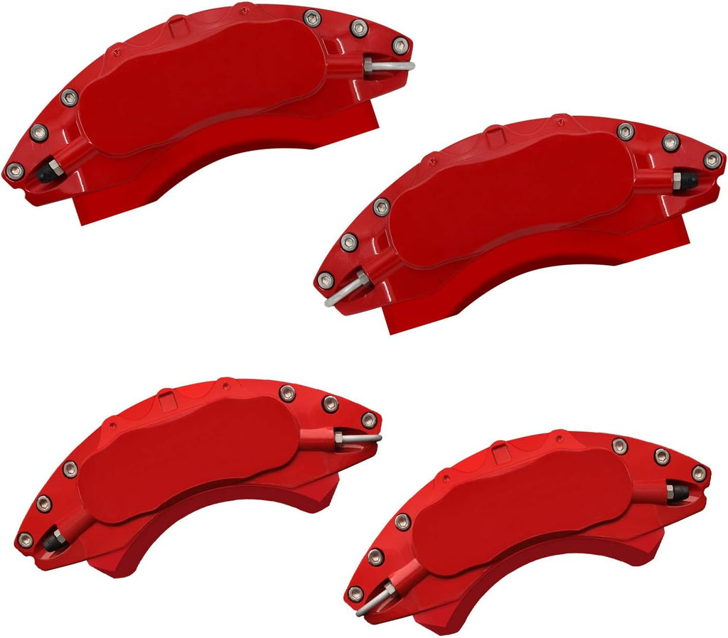 Red Brake Caliper Covers Set of 4 G41909