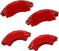 Red Brake Caliper Covers Set of 4 G41909