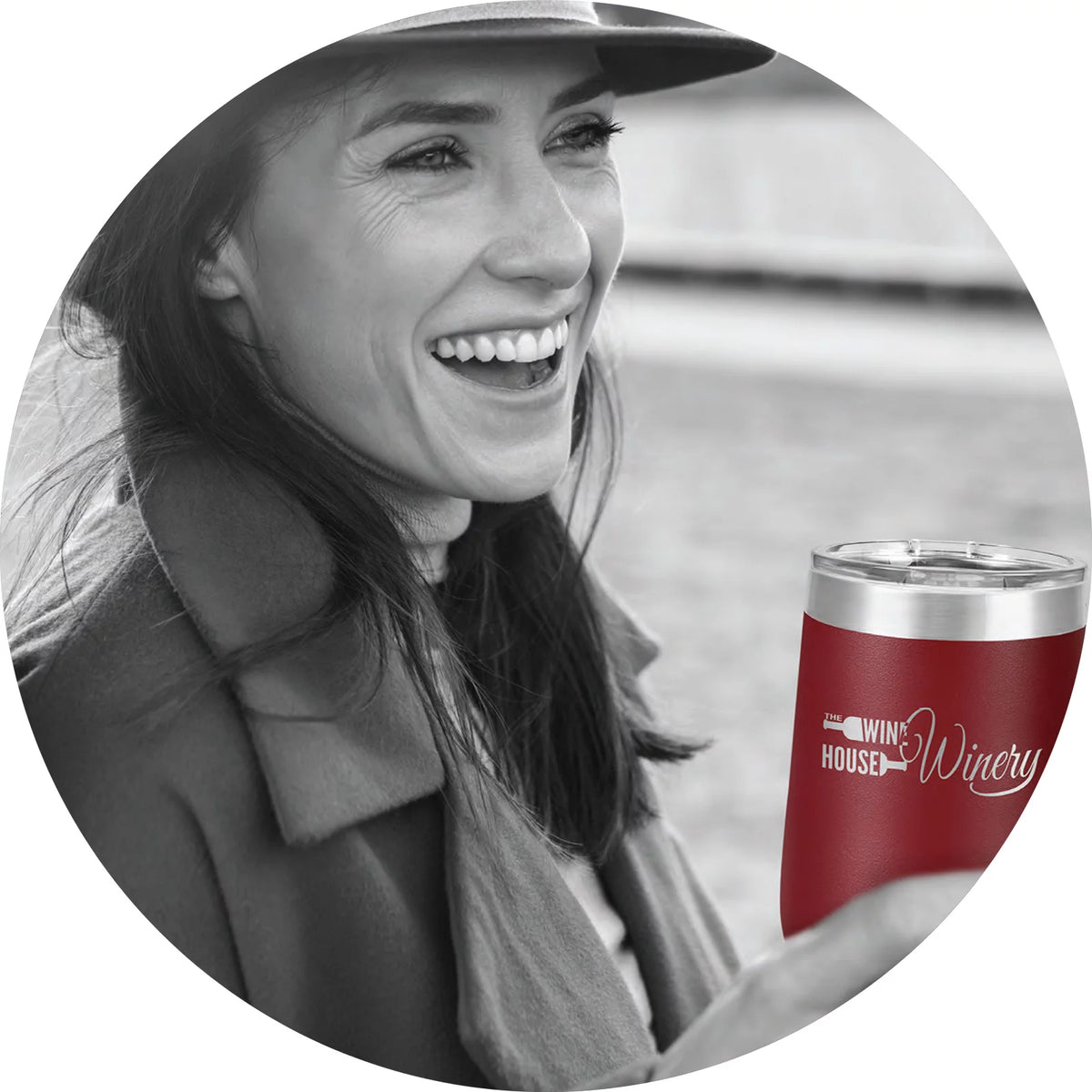 12 oz Stainless Steel Vacuum Insulated Wine Tumbler E35827