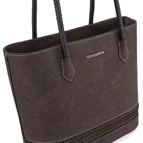 Large Woven Tote Bag with Zipper W134393