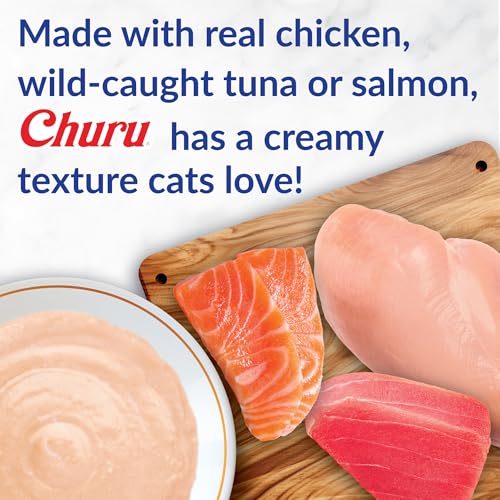 Chicken Creamy Cat Treat with Taurine & Vitamin E, 24 Tubes O203826